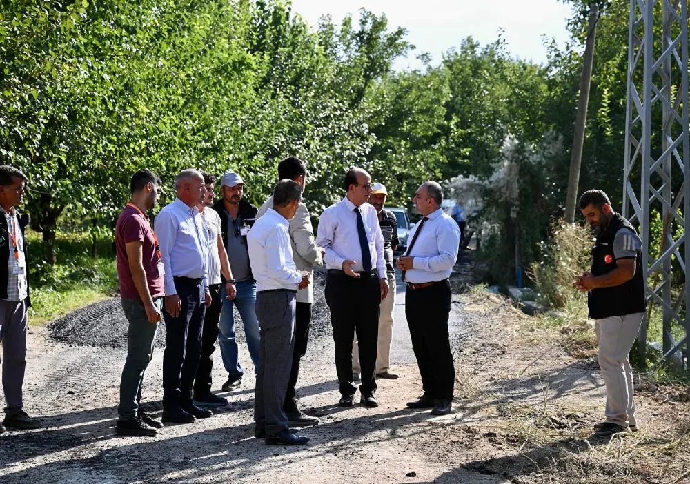 Başkan Geçit, Samanköy’deki Ulaşım Yatırımlarını İnceledi