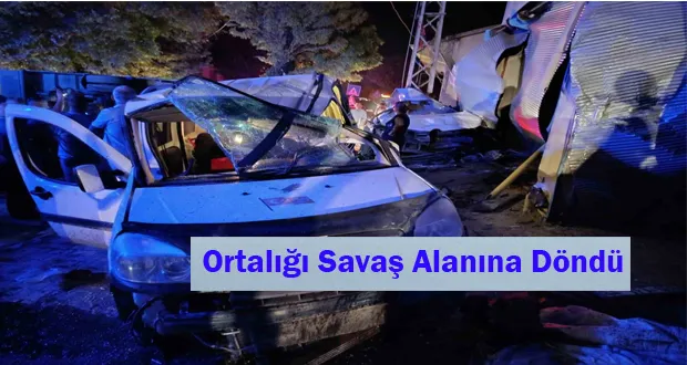 Ortalığı Savaş Alanına Döndü