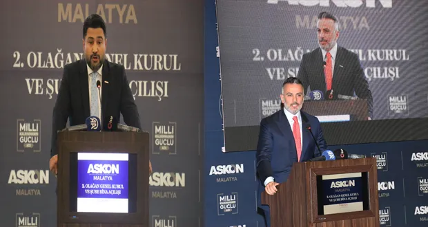 “ASKON Malatya Şubesi’nin 2.Olağan Genel Kurul ve Şube Açılış Töreni Yapıldı”