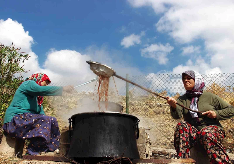 Pekmez kazanları kaynamaya başladı
