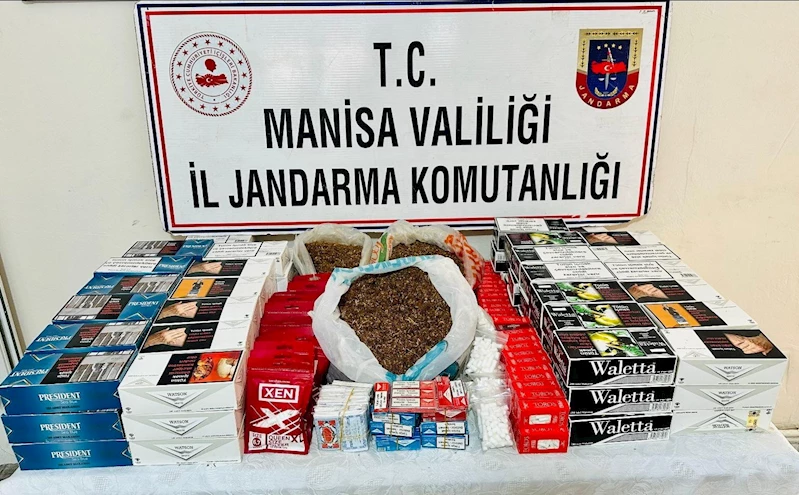 Manisa’da 42 bin makaron ele geçirildi
