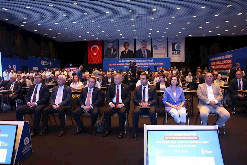 Antalya’da “İklim Değişikliğine Uyumda Su Yönetimi Çalıştayı” başladı
