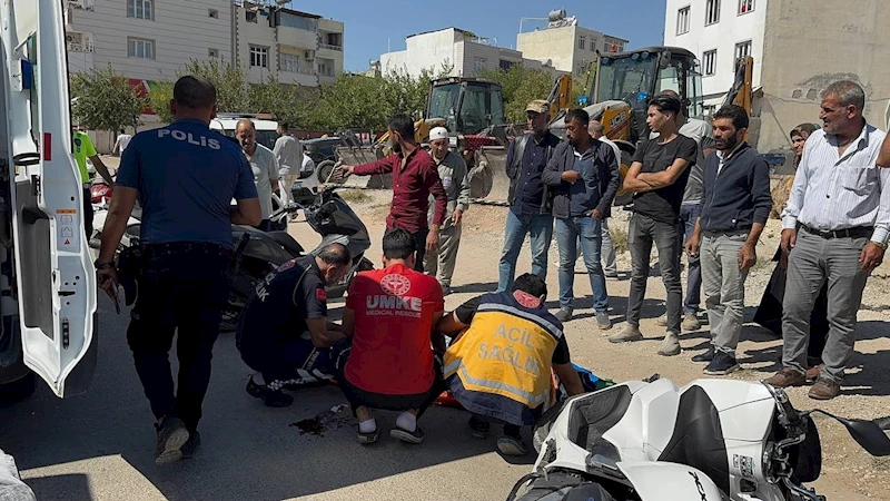 Kilis’te 2 motosiklet çarpıştı: 2 yaralı
