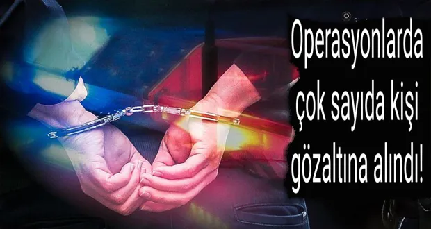 Uyuşturucu Operasyonunda 16 Gözaltı