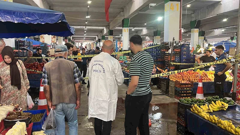 Pazarcı esnafını kalbinden bıçaklayarak öldüren saldırgan yakalandı
