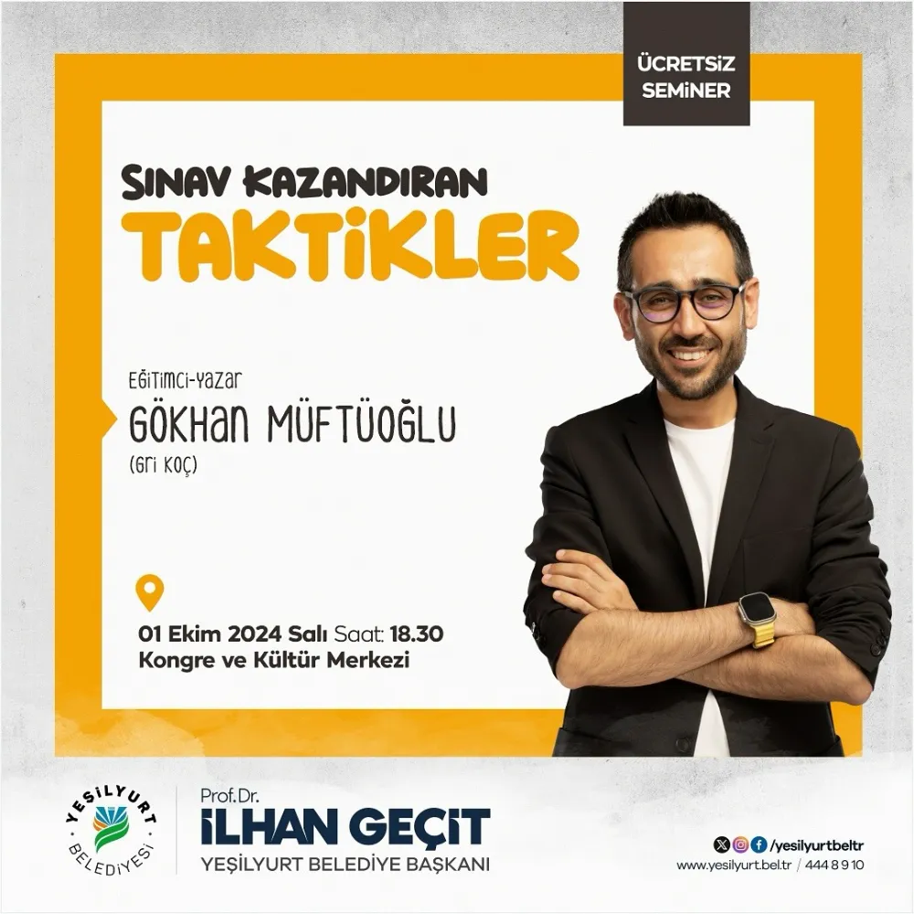 ‘Gri Koç’ Gökhan Müftüoğlu, Öğrencilerle Buluşuyor