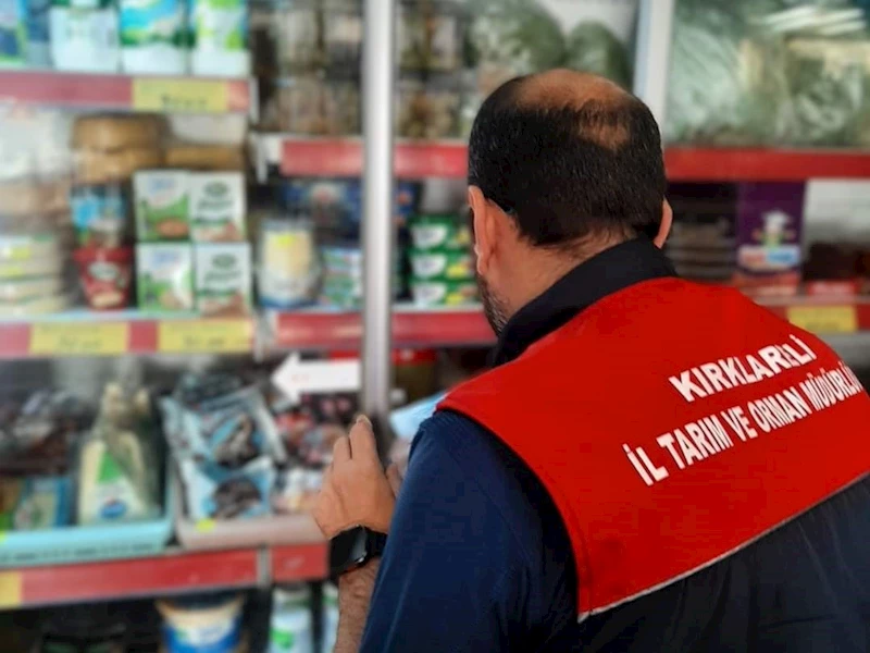 Kırklareli’nde gıda işletmeleri denetlendi
