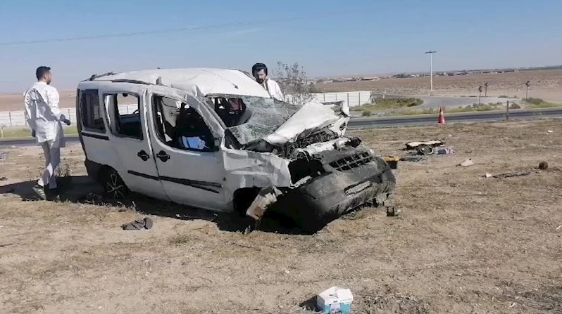 Konya’da feci kaza: 2 ölü, 3 yaralı
