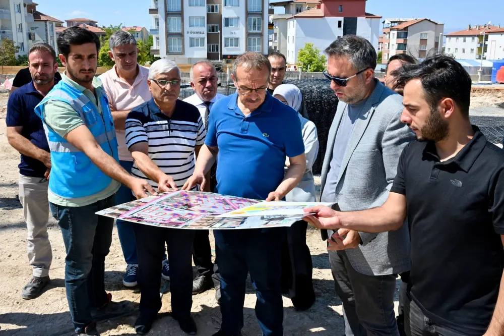 Vali Yavuz, Battalgazi Ve Yeşilyurt İlçelerindeki Rezerv Alanlarını İnceledi.