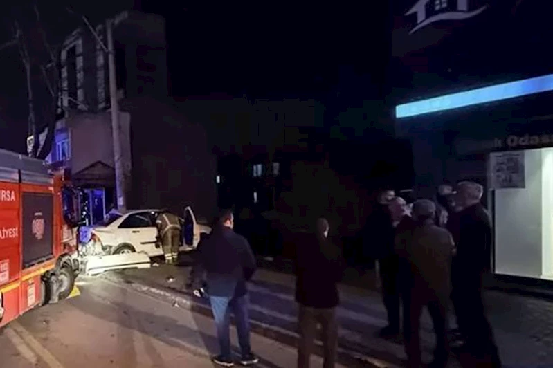 Bursa’da feci kaza: 1 ölü, 3 yaralı