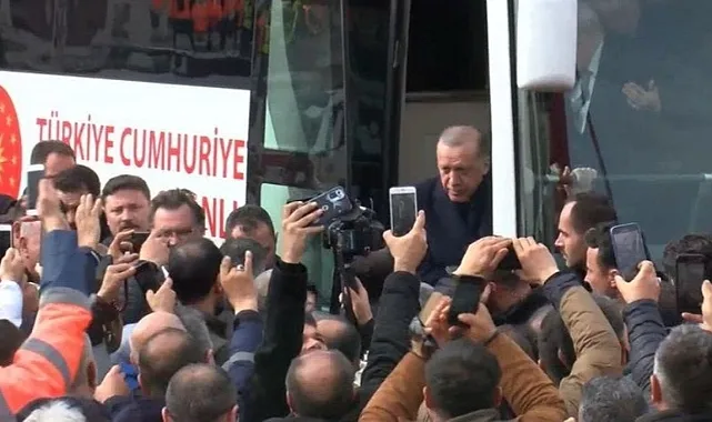 Cumhurbaşkanı Erdoğan’a Malatya’da Sevgi Seli