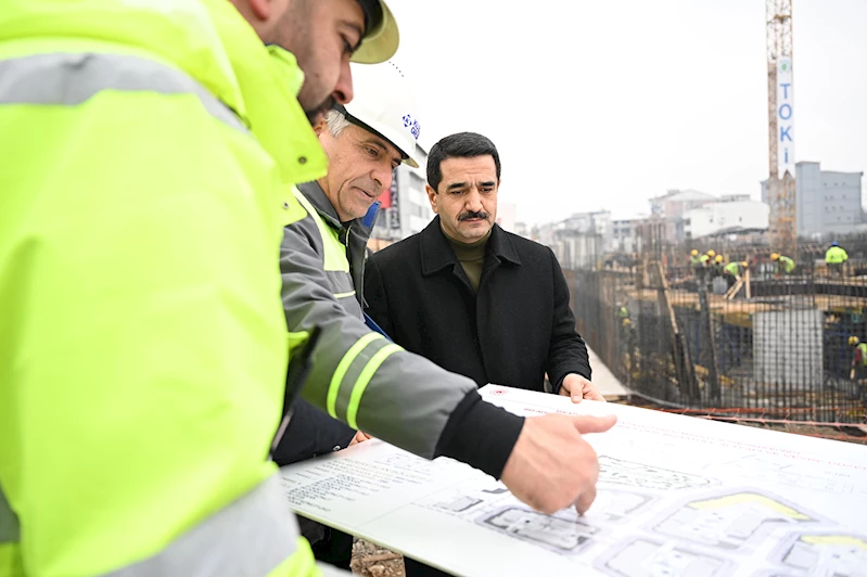 Battalgazi Belediye Başkanı Taşkın: Saray Mahallesi Rezerv Alanı 2025 sonunda tamamlanacak