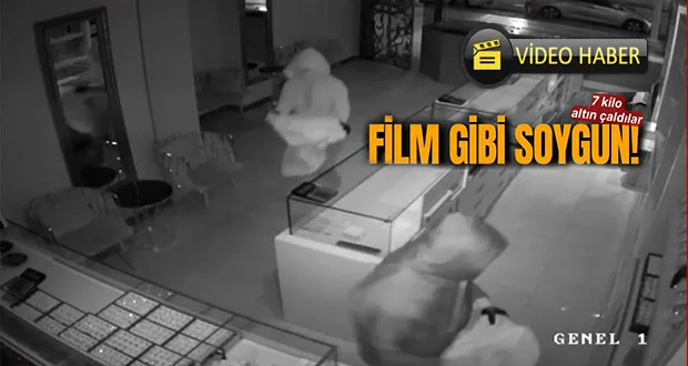 Ankara’da Kuyumcudan 7 Kilo Altın Hırsızlığı Kamerada