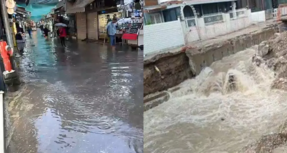 İzmir’de sağanak yağış hayatı olumsuz etkiledi