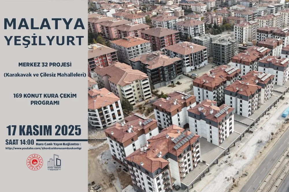 Yeşilyurt’da 4 Mahallede 521 Konutun Hak Sahibi Belirlenecek