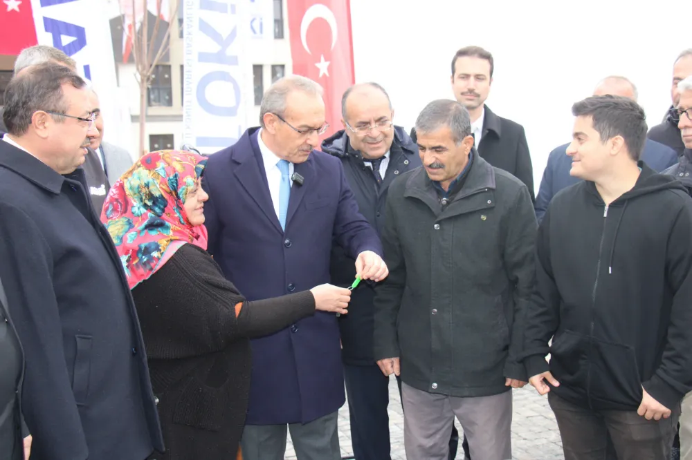 Malatya’da Depremzedeler Yeni Yuvalarına Kavuştu