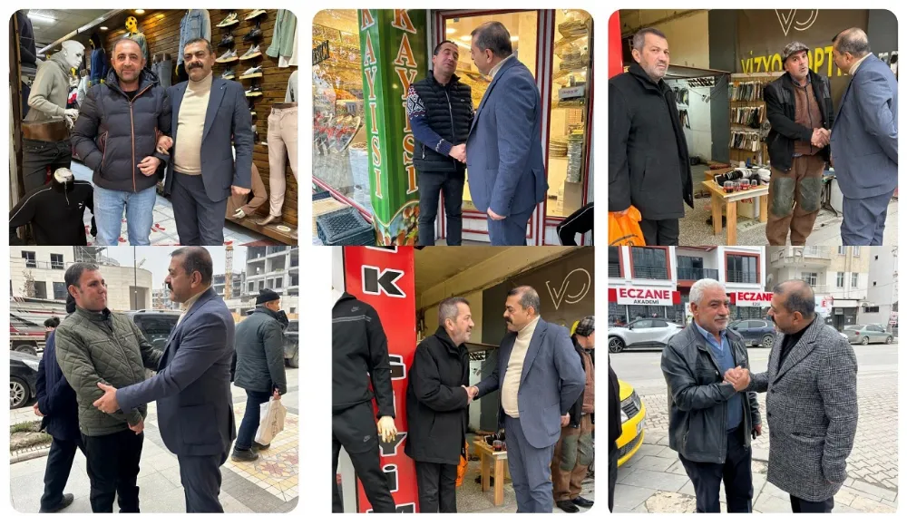 MHP Battalgazi İlçe Teşkilatı’ndan Esnaf Ziyareti