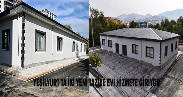 Yeşilyurt’ta İki Yeni Taziye Evi Hizmete Giriyor