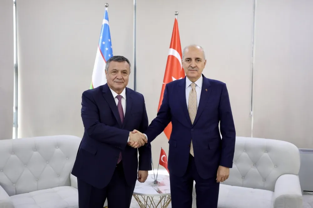 TBMM ve Özbek Meclisi Başkanlarından Dostluk Mesajları Buhara’da Verildi
