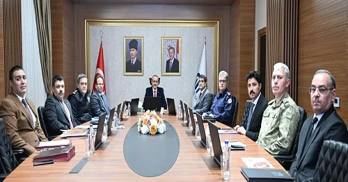 Kamu Düzeni ve Güvenlik Uygulamaları Valilik Koordinasyonunda Ele Alındı