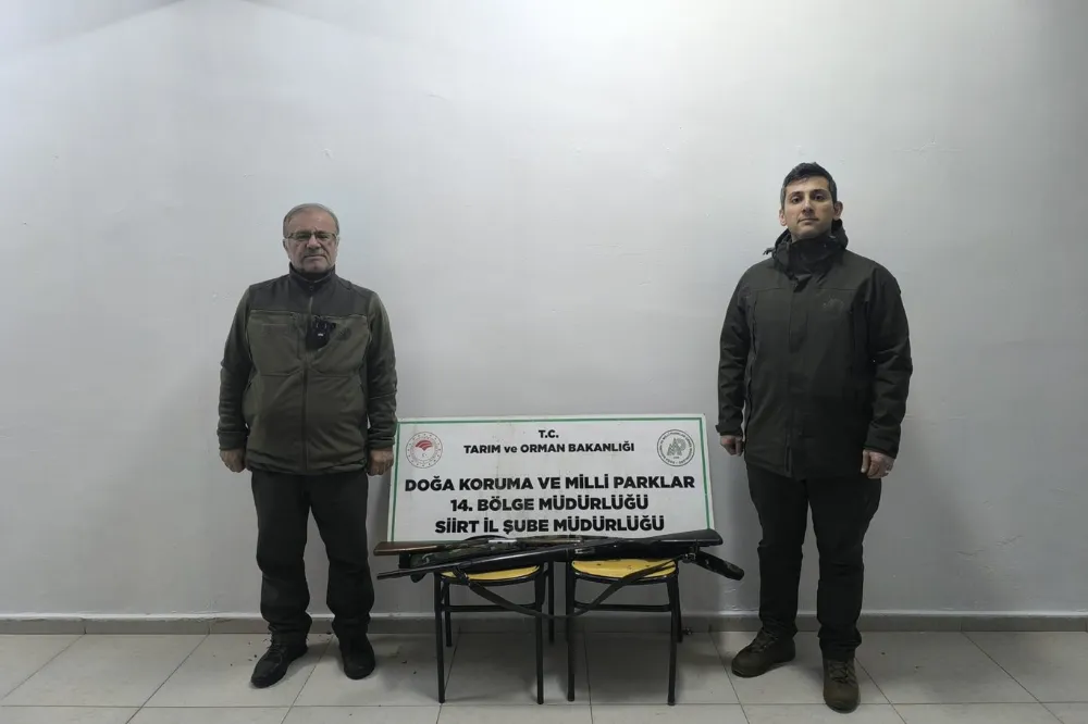Siirt’te Kaçak Avcılara 23 Bin 766 Lira Para Cezası Kesildi
