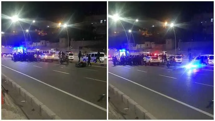 Karaköprü’de Yunus Polisleri Kaza Yaptı! 2 Yaralı