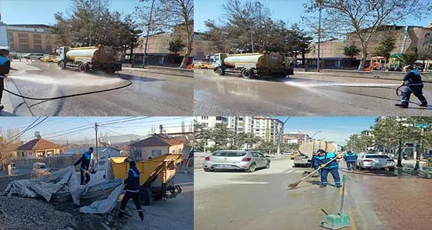 Battalgazi’de Toz Ve Dumana Karşı Temizlik Seferberliği