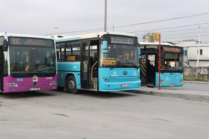 İstanbul’da özel halk otobüsleri kontak kapatıyor