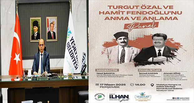 Başkan Geçit, “Özal ve Hamido’nun Fikirleri ve Hayalleri Yolumuzu Aydınlatıyor”