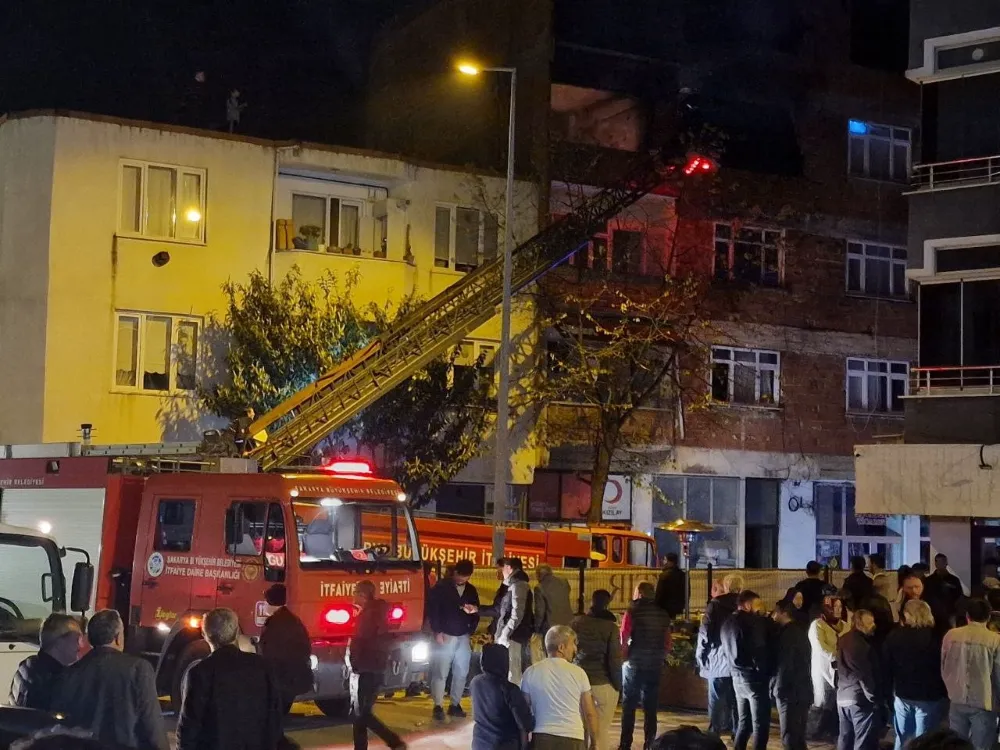 Boş Dairede Çıkan Yangın Korkuttu
