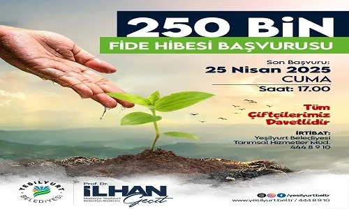 Yeşilyurt Belediyesi, Zirai Dondan Etkilenen Çiftçilere Ücretsiz 250 Bin Adet Sebze Fidesi Dağıtacak