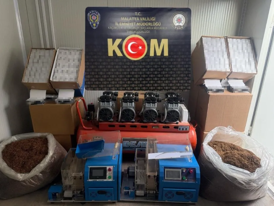 Malatya’da Kaçakçılık Operasyonu