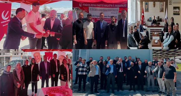 Yeniden Refah Partisi Malatya’da Kutlu Doğum Haftası Etkinliği Düzenledi