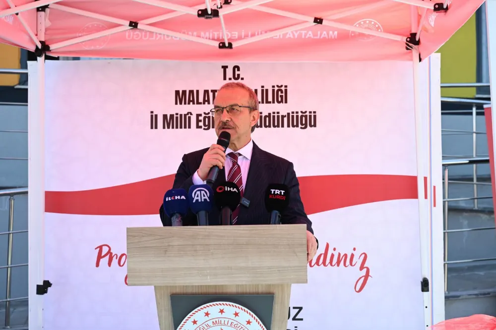 Vali Seddar Yavuz Adnan Başdemir Ortaokulu Açılış Törenine Katıldı