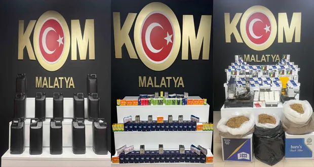 Malatya’da Polis Kaçakçılara Geçit Verilmedi