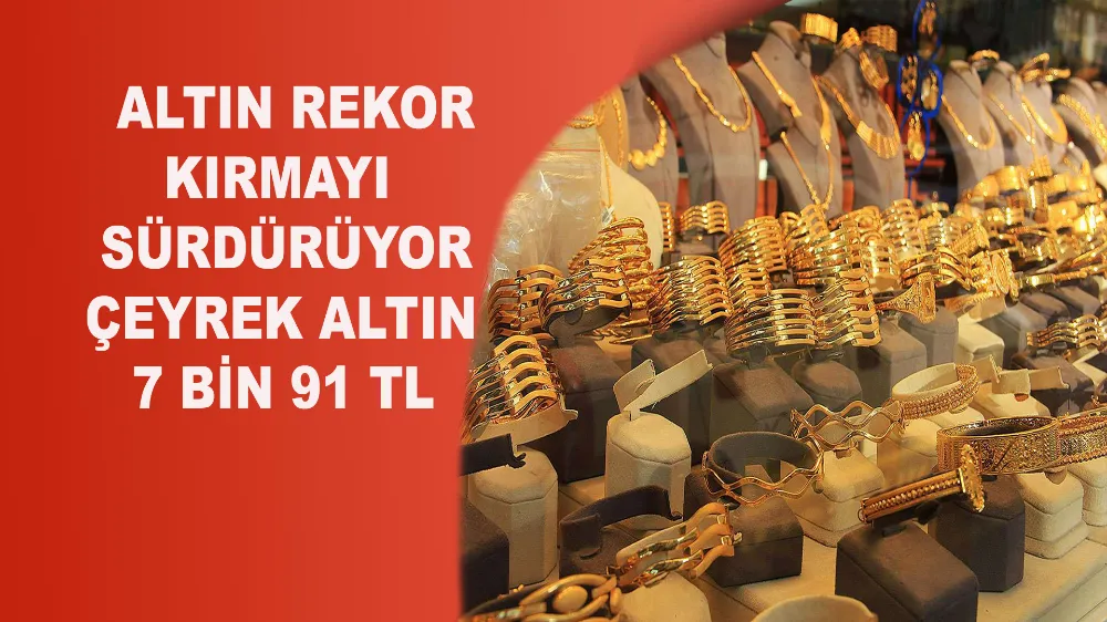 Altın Rekor Kırmayı Sürdürüyor