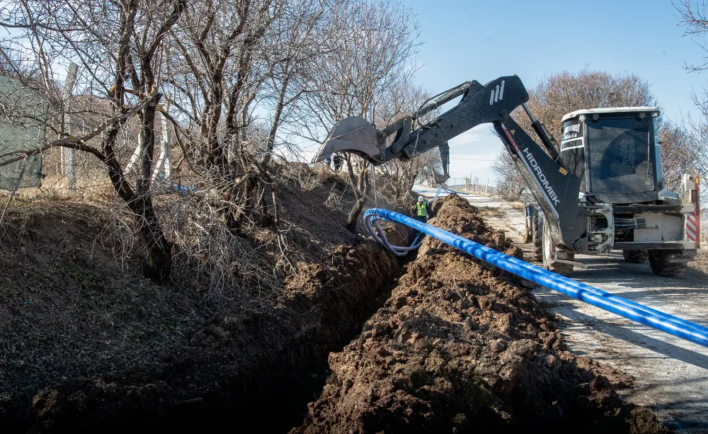 Bulutlu Ve Hisartepe’ye 12.300 Metre İçme Suyu Hattı