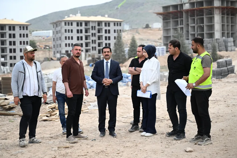 Başkan Taşkın: ‘Hedef, Ak Oğuz Kışlası’ndaki Konutları Ekim Sonuna Yetiştirmek’