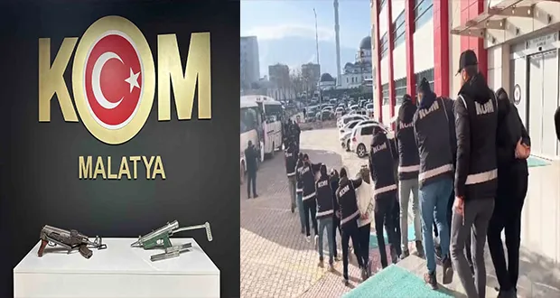 Malatya’da Organize Suç Örgütüne İkinci Dalga Operasyon: 3 Tutuklama