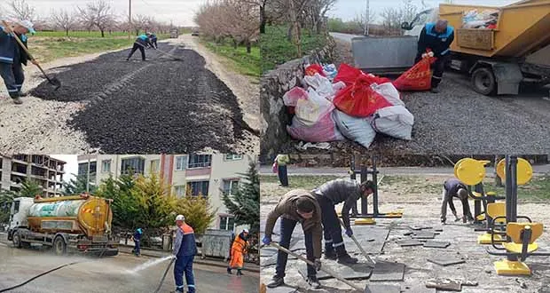 Battalgazi’de Bayram Tatili Hizmetle Geçti