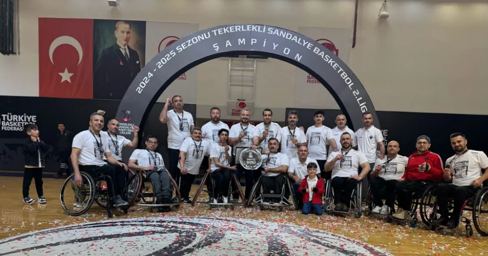 Malatya Büyükşehir Belediyesi Spor Kulübü Tekerlekli Basketbol Takımı 1. Lige Yükseldi
