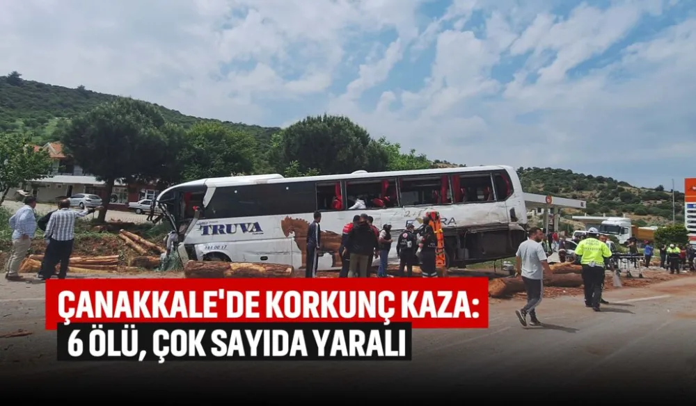Çanakkale’de Otobüs Kazası: 8 Ölü