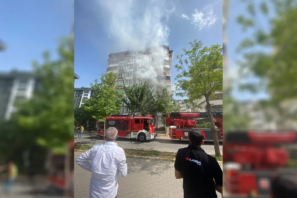 Şanlıurfa’da Mesken Yangını: 1 Kadın Yaralandı