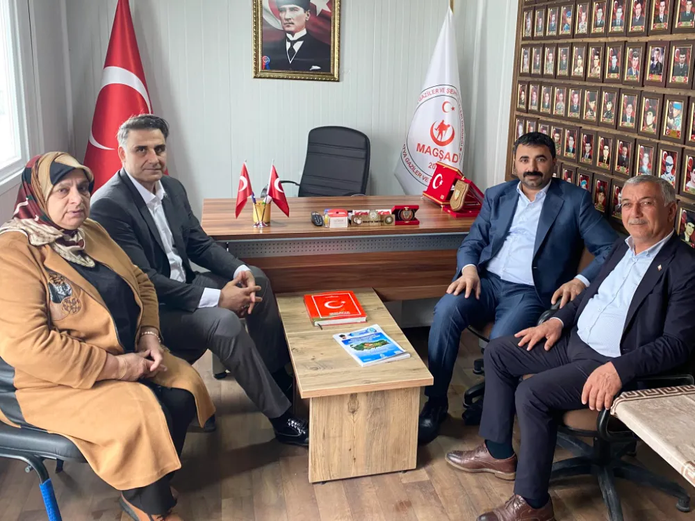 MHP’ den Başkan Aldemir’e Hayırlı Olsun Ziyaret