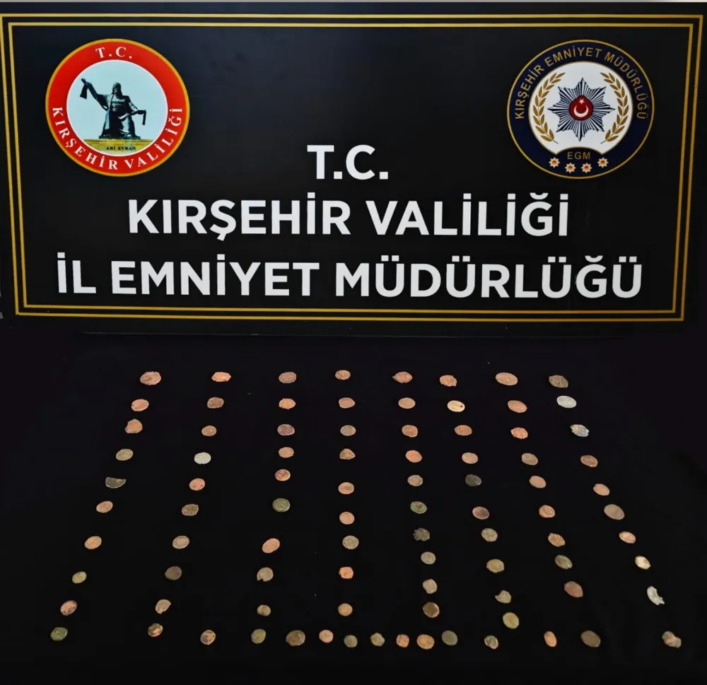 Kırşehir’de Tarihi Eser Kaçakçılarına Operasyon