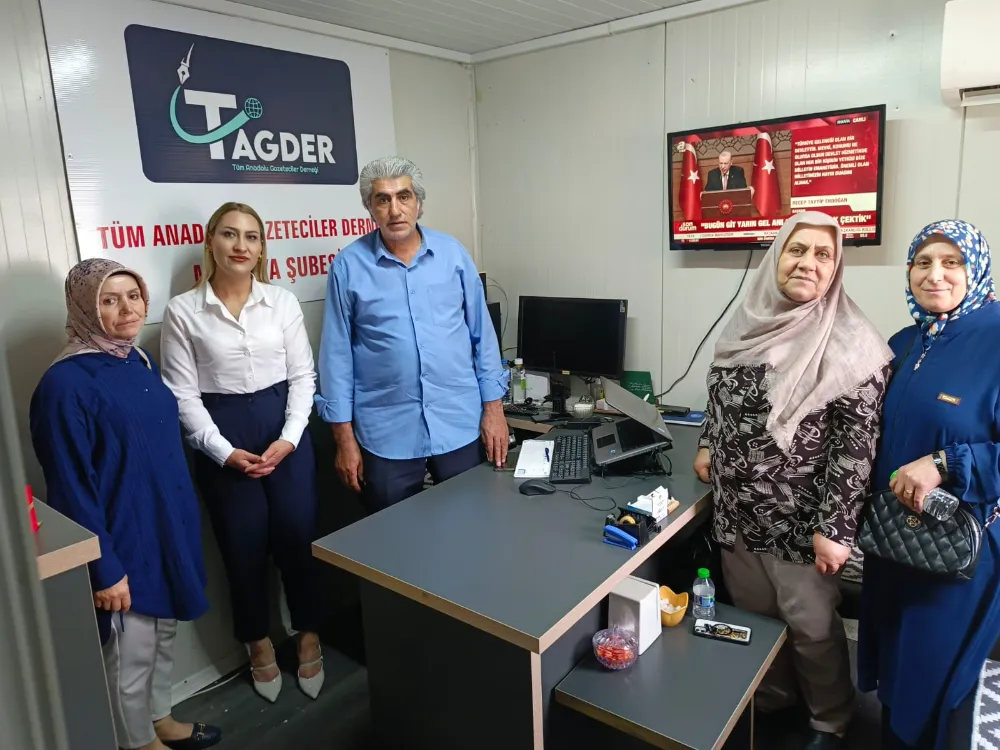 Zor Şartlarda Görev Yapan Gazetecilere Ziyaret