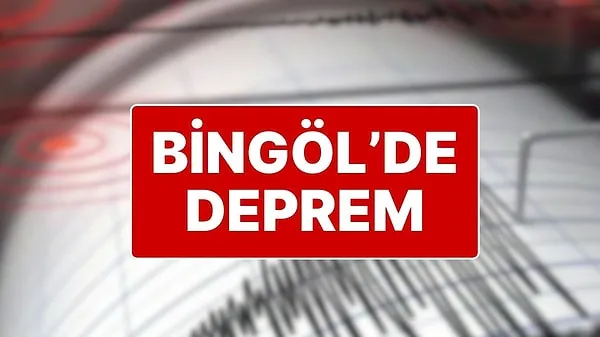 Bingöl’de 4,3 Büyüklüğünde Deprem