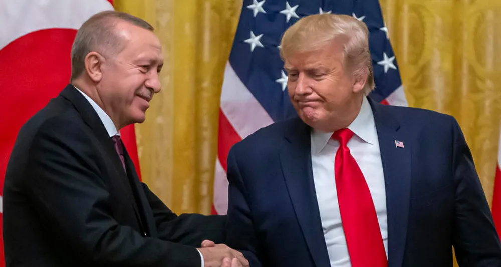 Cumhurbaşkanı Erdoğan, ABD Başkanı Trump İle Görüştü