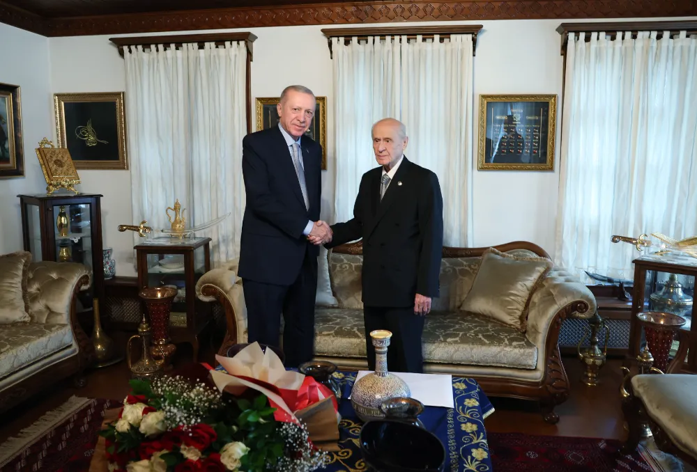 Cumhurbaşkanı Erdoğan, Devlet Bahçeli