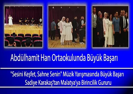 Abdülhamit Han Ortaokulunda Büyük Başarı